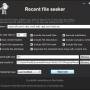Recent file seeker 2.0.0.0 screenshot