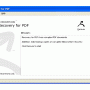 Recovery for PDF 1.1.0930 screenshot