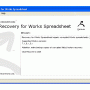 Recovery for Works Spreadsheet 1.1.0919 screenshot