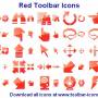 Red Toolbar Icons 2013.1 screenshot