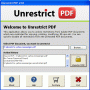 Remove Editing Restrictions from PDF 5.6 screenshot