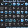 Retina App Tab Bar Icons 2013.2 screenshot