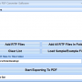 RTF To PDF Converter Software 7.0 screenshot