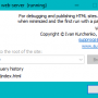 Simple web server 1.23 screenshot