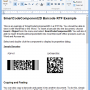 SmartCodeComponent2D Barcode 2.0 screenshot