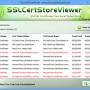 SSL Certificate Store Viewer 4.0 screenshot