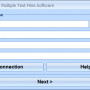 Sybase ASE Import Multiple Text Files Software 7.0 screenshot