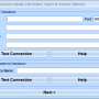 Sybase iAnywhere Sybase ASE Import, Export & Convert Software 7.0 screenshot