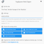 TagSpaces Web Clipper for Chrome 6.0.1 screenshot