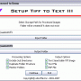 Tiff to Text III 4.0 screenshot