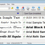 Typograf font manager 5.2.3 screenshot