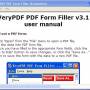 VeryPDF PDF Form Filler 3.11 screenshot