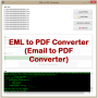 VeryUtils EML to PDF Converter 2.7 screenshot