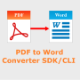 VeryUtils PDF to Word Converter SDK CLI 2.7 screenshot