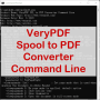VeryUtils Spool to PDF Converter Command Line 2.7 screenshot