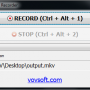Vov Screen Recorder 1.9 screenshot