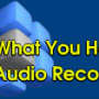 What You Hear Audio Recorder 5 screenshot