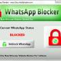 WhatsApp Blocker 1.0 screenshot