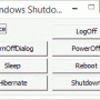 Windows Shutdown 1.03 screenshot