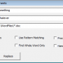 Word Search and Replace 2.40 screenshot
