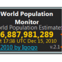 World Population Monitor 5.2 screenshot