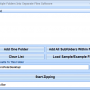 Zip Multiple Folders Into Separate Files Software 7.0 screenshot
